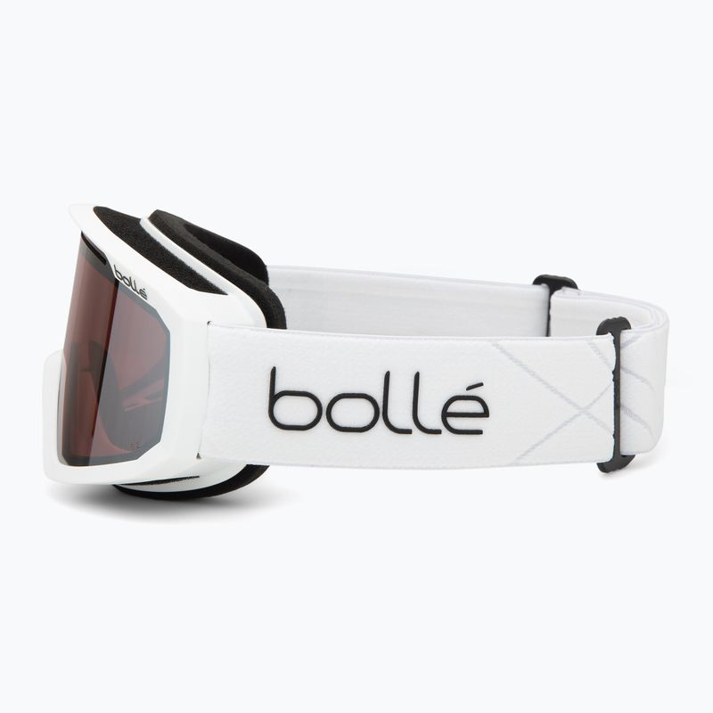 Skibrille Bollé Y7 OTG white matte/vermillon gun 4