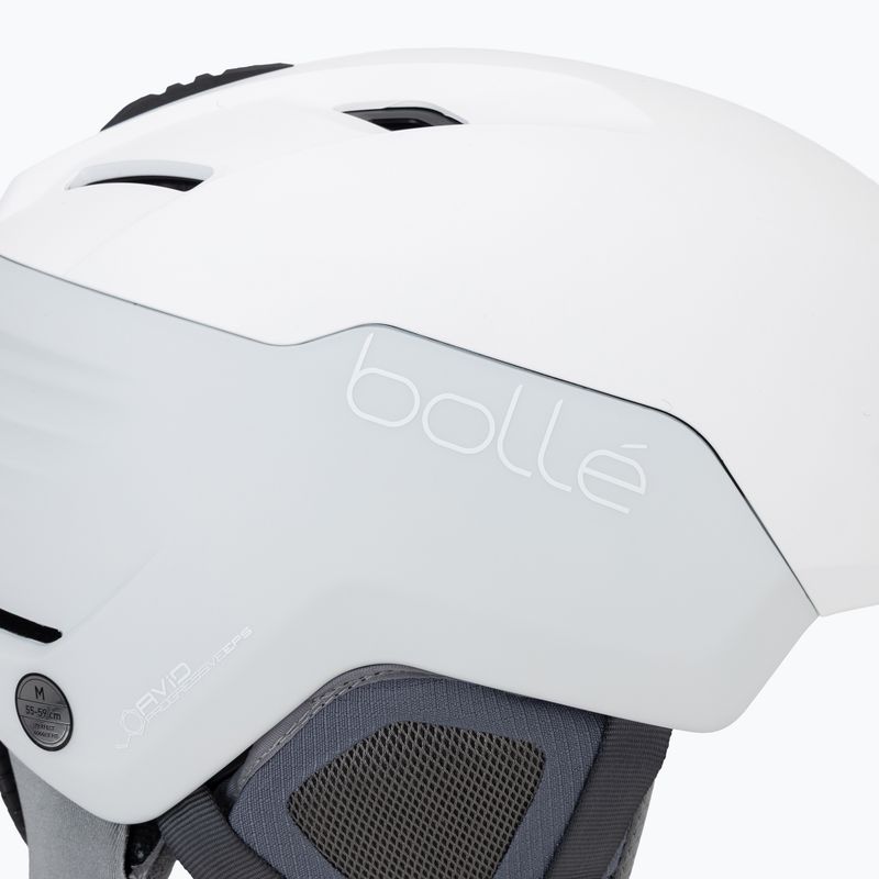 Skihelm Bollé Ryft Pure white matte 9