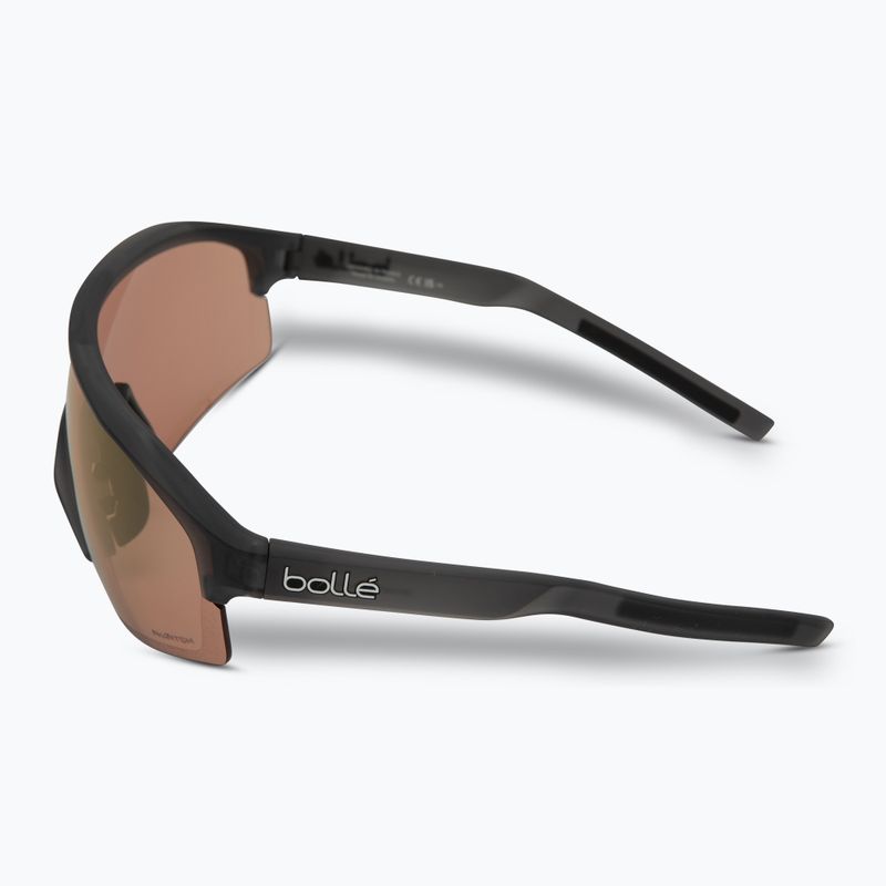 Sonnenbrille Bollé Lightshifter XL black frost/phantom brown red photochromic 4