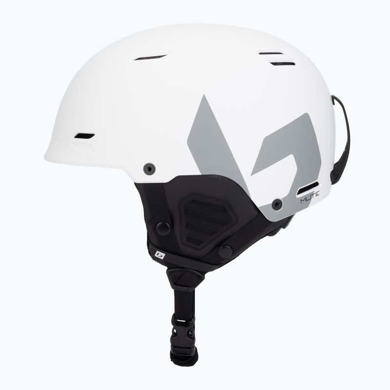 Skihelm Bollé Mute white matte 3