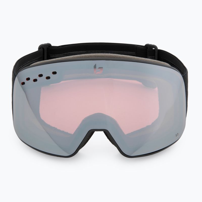 Skibrille Bollé Nevada Small black corp matte/vermillon gun 2