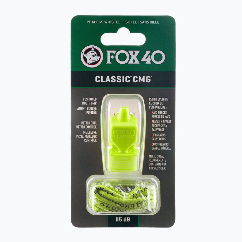 Fox 40 Classic CMG Pfeife gelb 9603 2