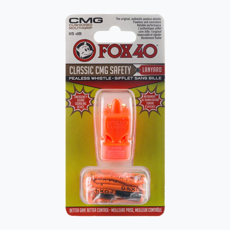 Fox 40 Classic CMG Pfeife orange 9603 2