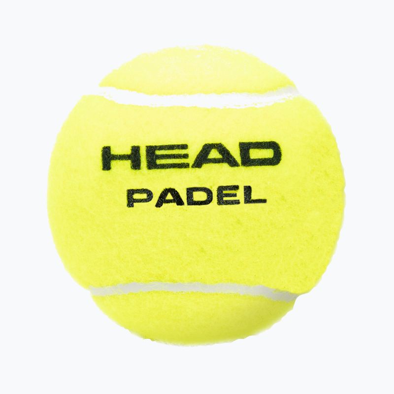 HEAD Padel Bälle 3 Stück gelb 575603 2