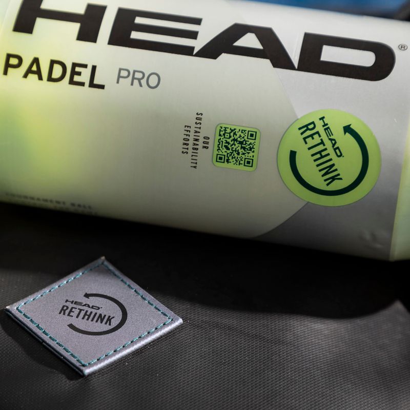 HEAD Pro Paddelbälle 3 Stück gelb 575613 4