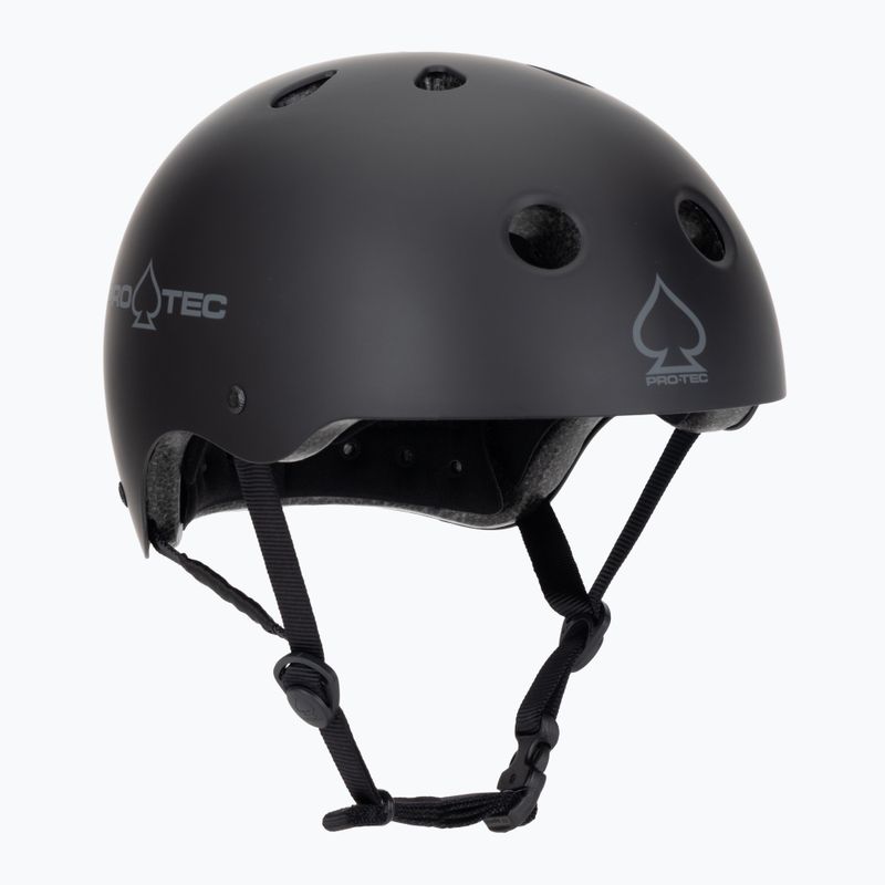 Pro-Tec Classic Certified mattschwarzer Helm