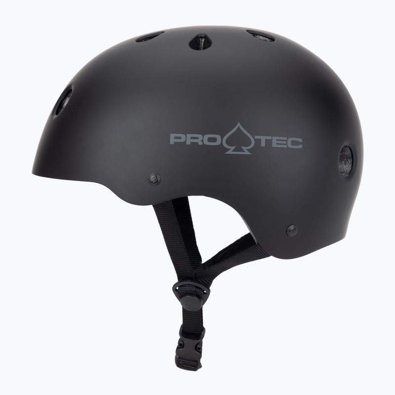 Pro-Tec Classic Certified mattschwarzer Helm 3