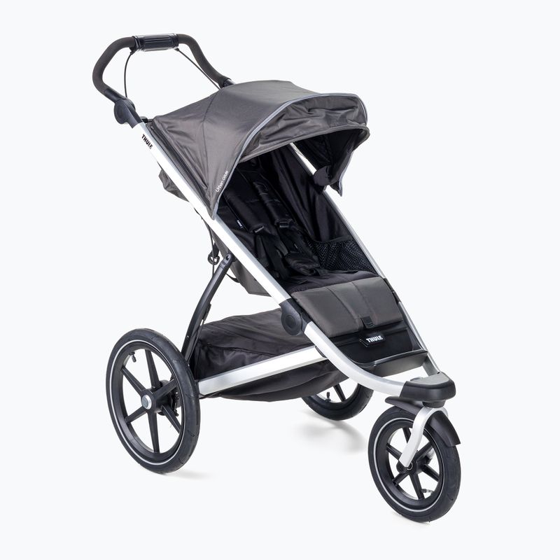 Thule Urban Glide2 Jogging-Kinderwagen mit Tragewanne schwarz 10101964