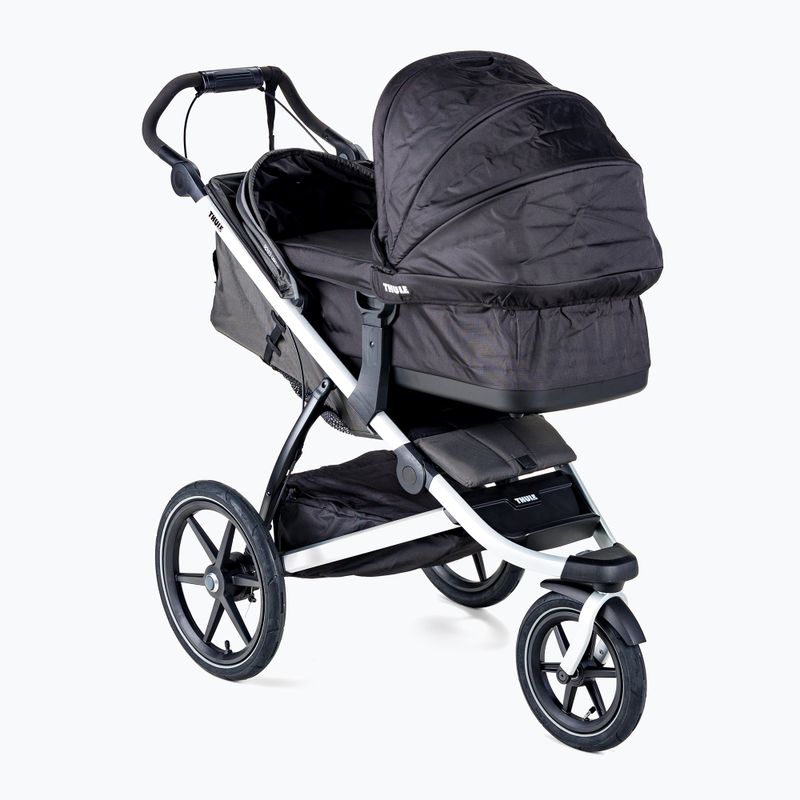 Thule Urban Glide2 Jogging-Kinderwagen mit Tragewanne schwarz 10101964 4