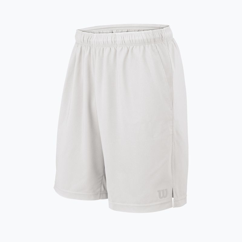 Herren Tennisshorts Wilson Rush 9 Woven Short weiß WRA746601