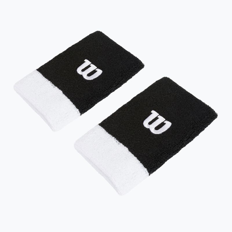 Wilson Extra Wide Armband schwarz WRA7335