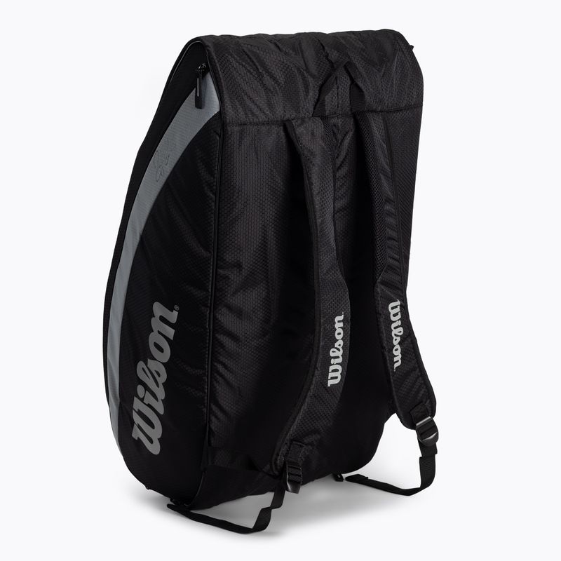 Wilson RF Team 12PK Tennistasche schwarz WR8005601 2