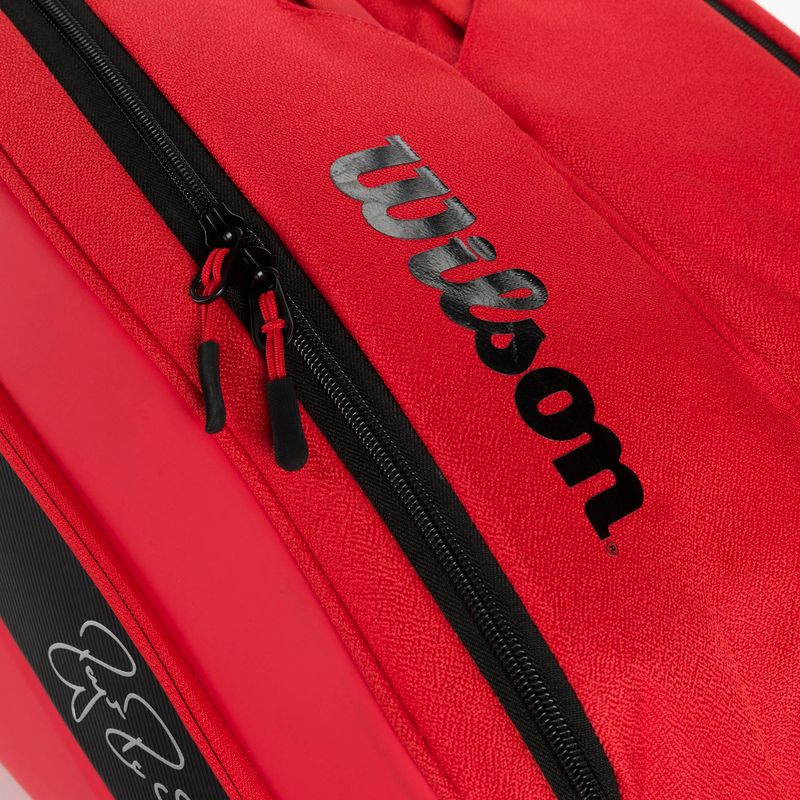 Wilson RF DNA 12PK Tennistasche rot WR8006001 4