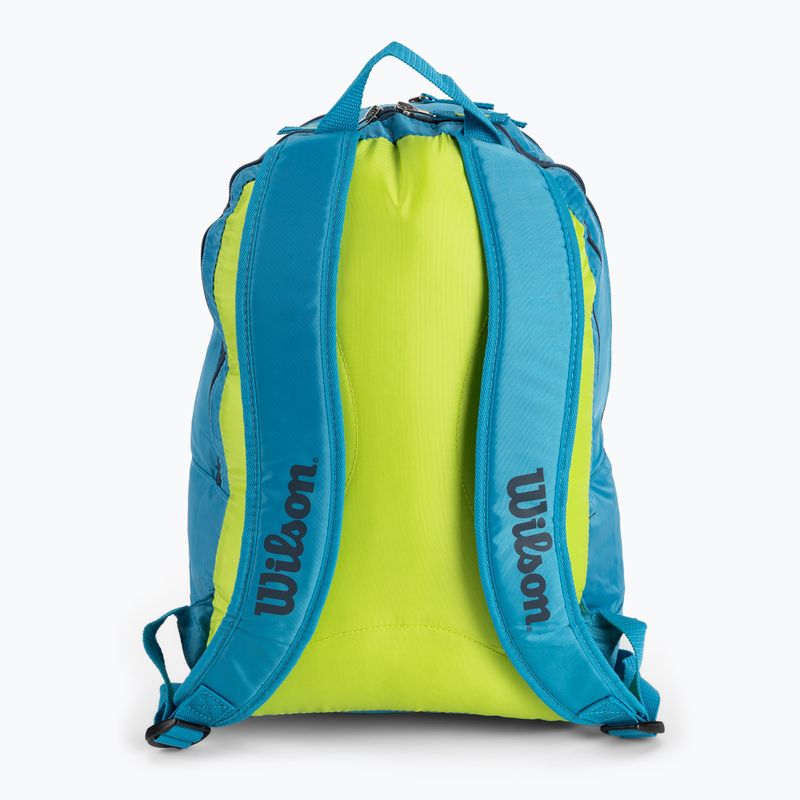 Wilson Junior Tennis Rucksack blau-grün WR8012903 2