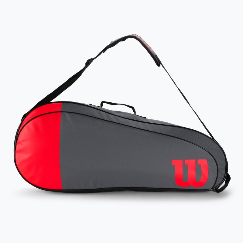 Wilson Team 3 PK Tennistasche rot WR8011502 2