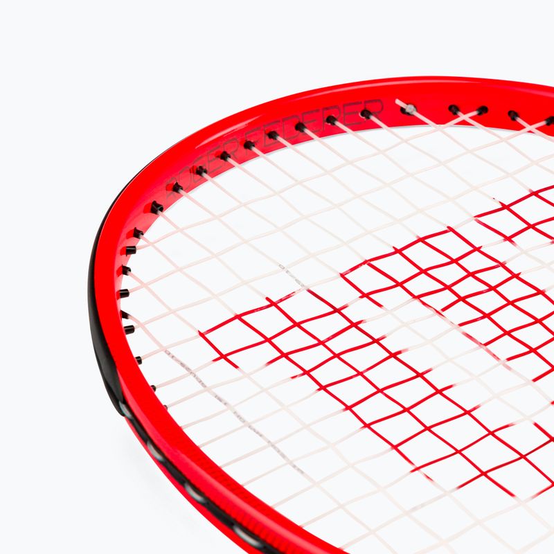 Wilson Roger Federer 25 Half CVR Tennisschläger für Kinder rot WR054310H+