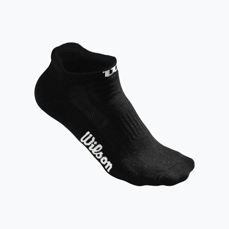 Damen Tennissocken Wilson No Show 3 Paar schwarz WRA803302 5