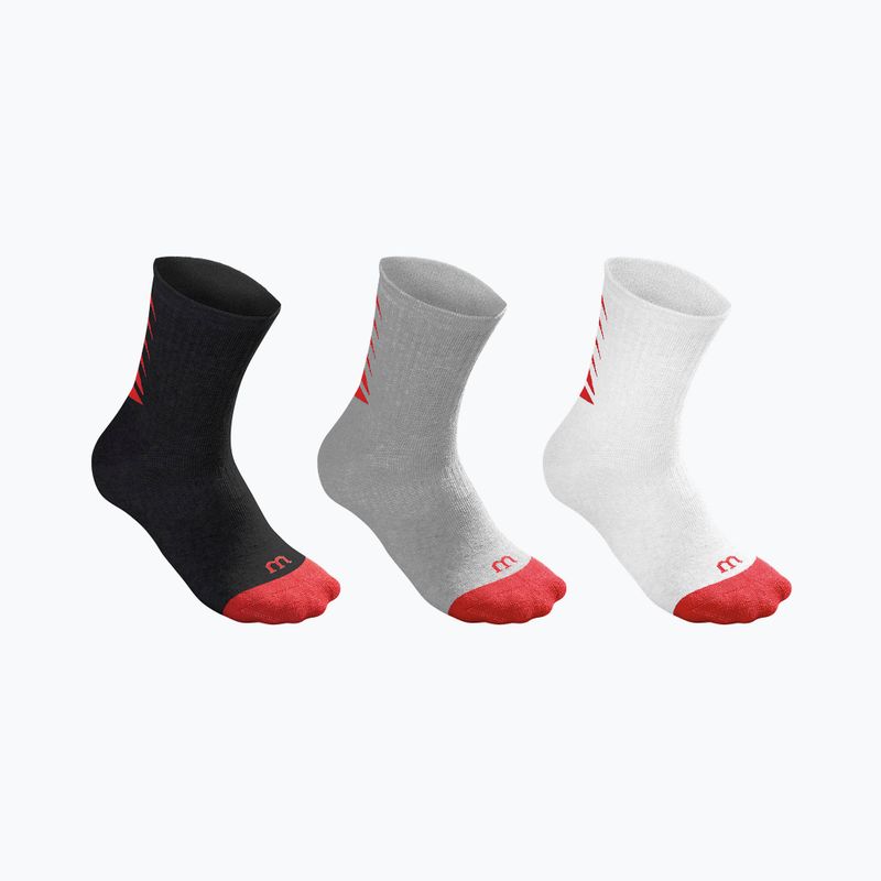 Wilson Core Crew Tennissocken für Kinder 3 Paar Farbe WRA803401 11