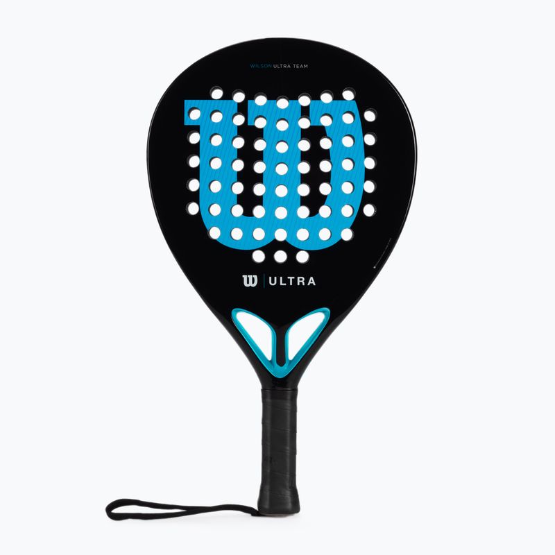 Wilson Ultra Team V2 Padel Schläger schwarz und blau WR067011U2
