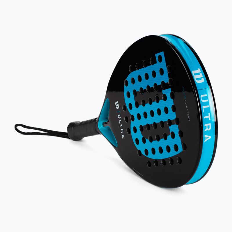Wilson Ultra Team V2 Padel Schläger schwarz und blau WR067011U2 2