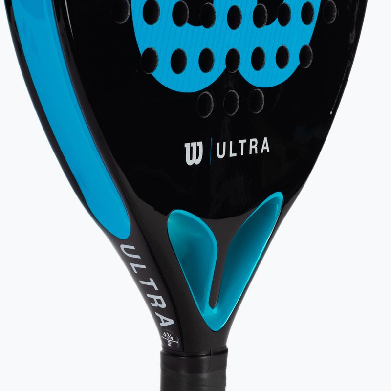 Wilson Ultra Team V2 Padel Schläger schwarz und blau WR067011U2 4