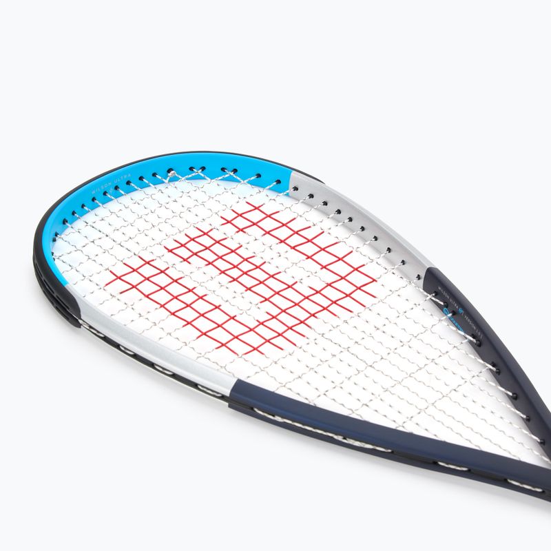 Wilson Ultra CV blau/silber Squashschläger 5