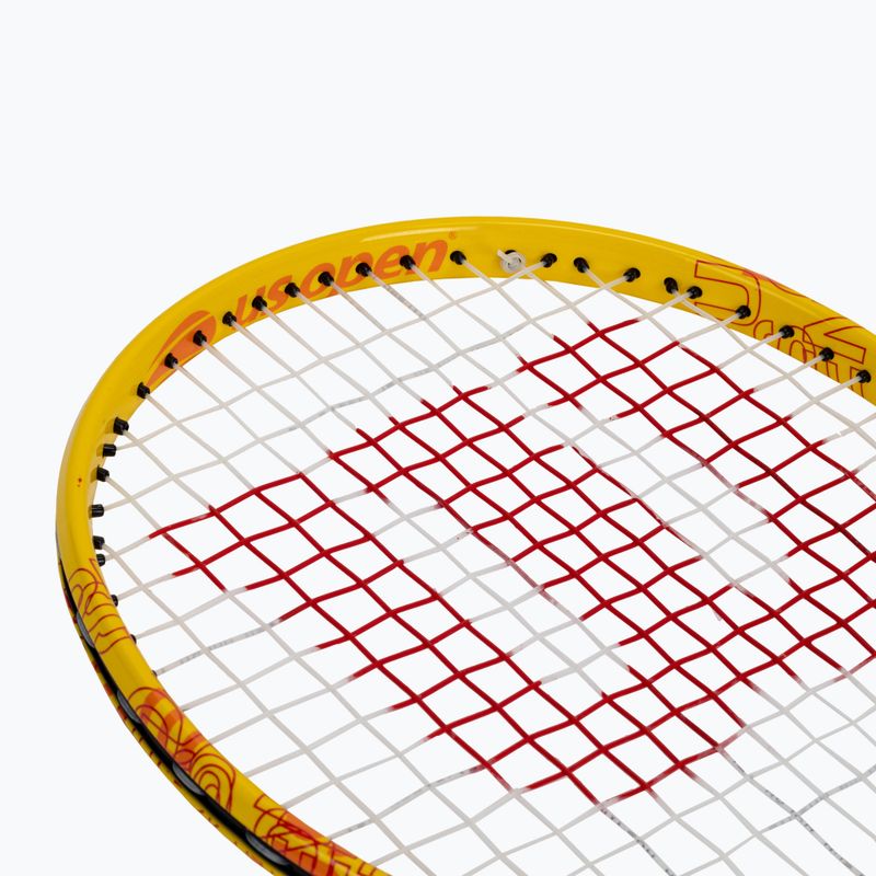 Kinder-Tennisschläger Wilson Us Open 19 gelb WR082310U 6