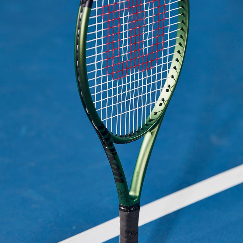 Wilson Blade 25 V8.0 Tennisschläger für Kinder schwarz-grün WR079310U 8