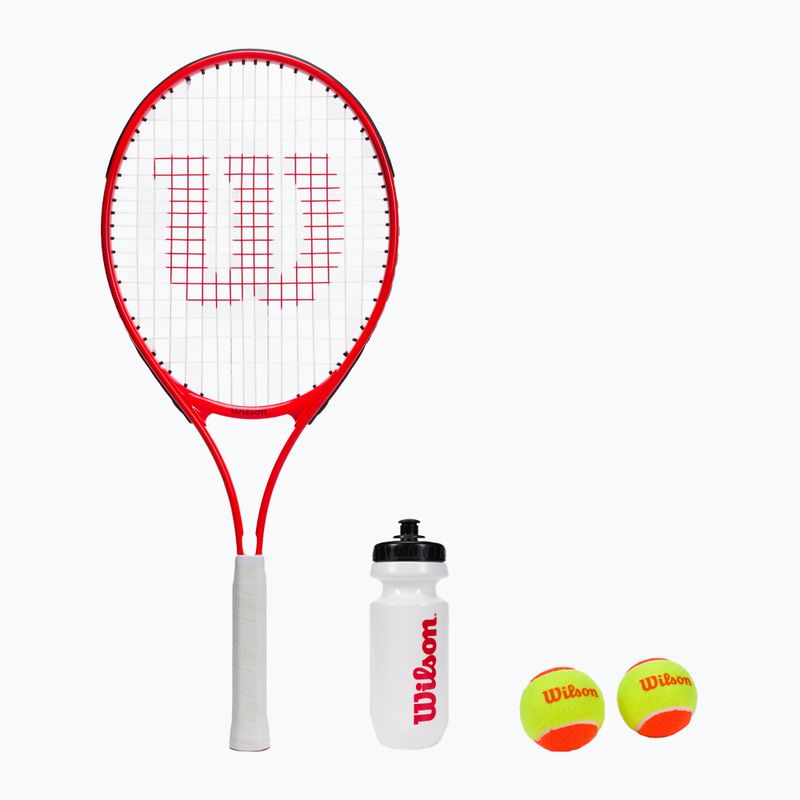 Wilson Roger Federer Kinder Tennis Starter Set 25 rot WR082910F