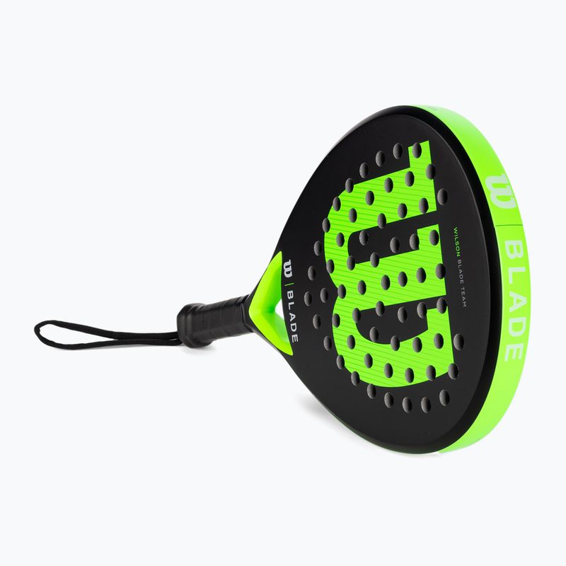 Wilson Blade Team V2 Padel Schläger schwarz-grün WR067411U2 2