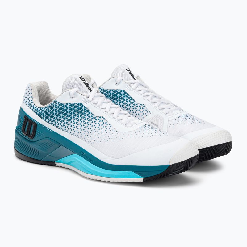 Wilson Rush Pro 4.0 Clay Herren Tennisschuhe blau und weiß WRS329290 4