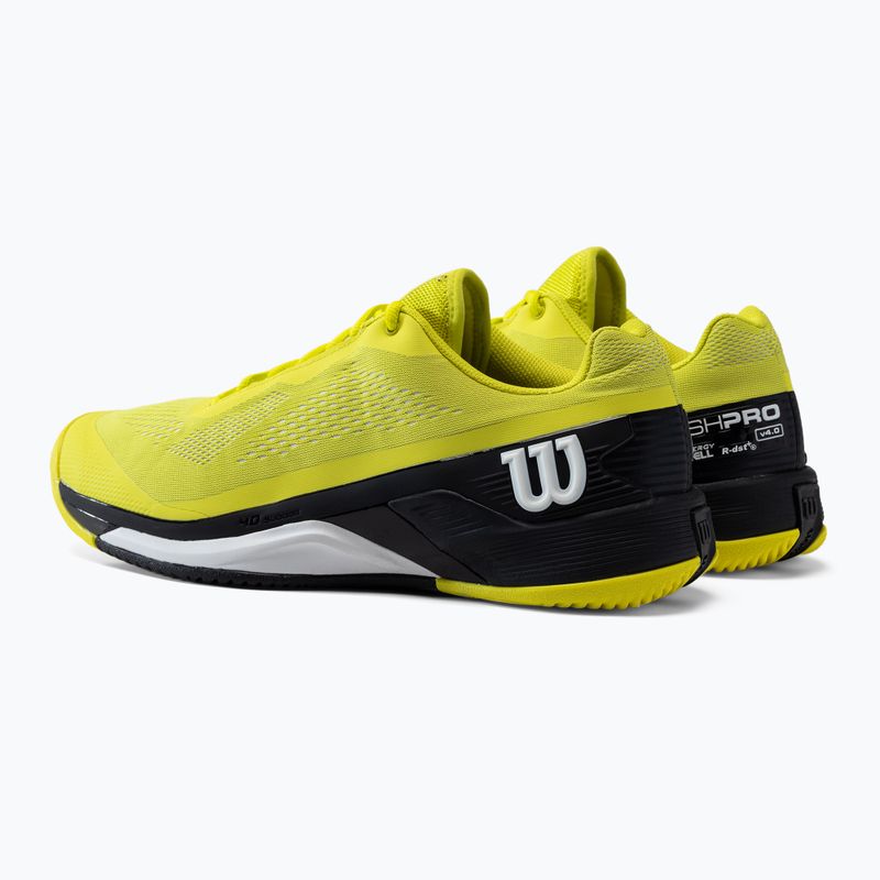 Herren Tennisschuhe Wilson Rush Pro 4.0 gelb WRS328610 3