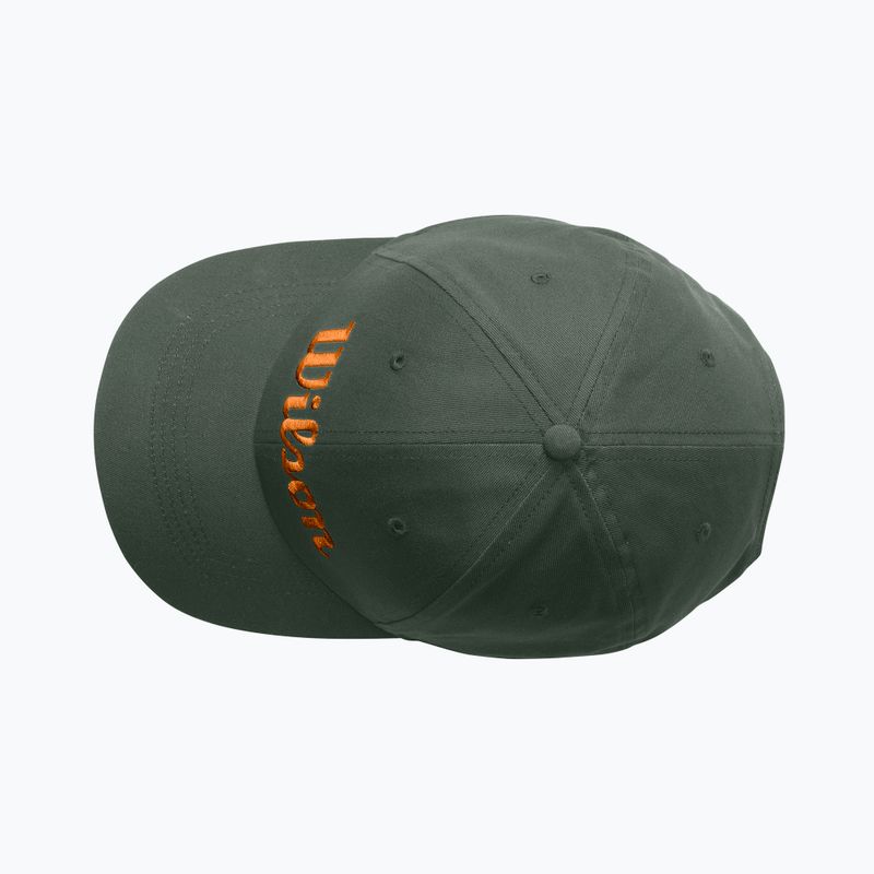 Herren Wilson Script Twill Hut grün WRA788608 8