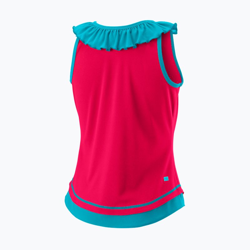 Wilson Competition Tank II Kinder-Tennisshirt rosa WRA807701 5