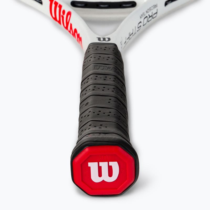 Wilson Pro Staff Precision Team 103 Tennisschläger rot und weiß WR080510U 3