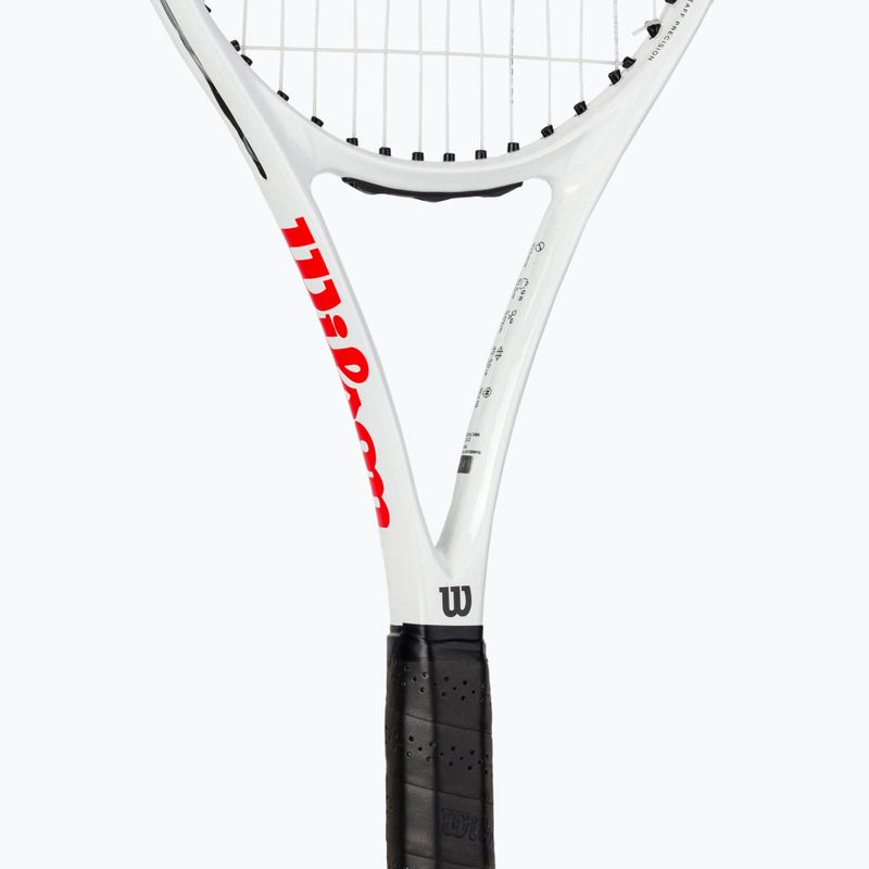 Wilson Pro Staff Precision Team 103 Tennisschläger rot und weiß WR080510U 5