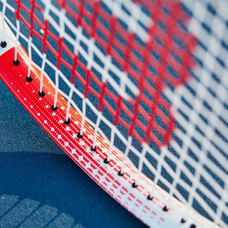 Wilson Pro Staff Precision Team 103 Tennisschläger rot und weiß WR080510U 12
