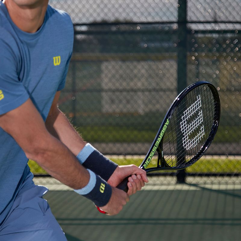 Wilson Aggressor 112 Tennisschläger schwarz-grün WR087510U 13