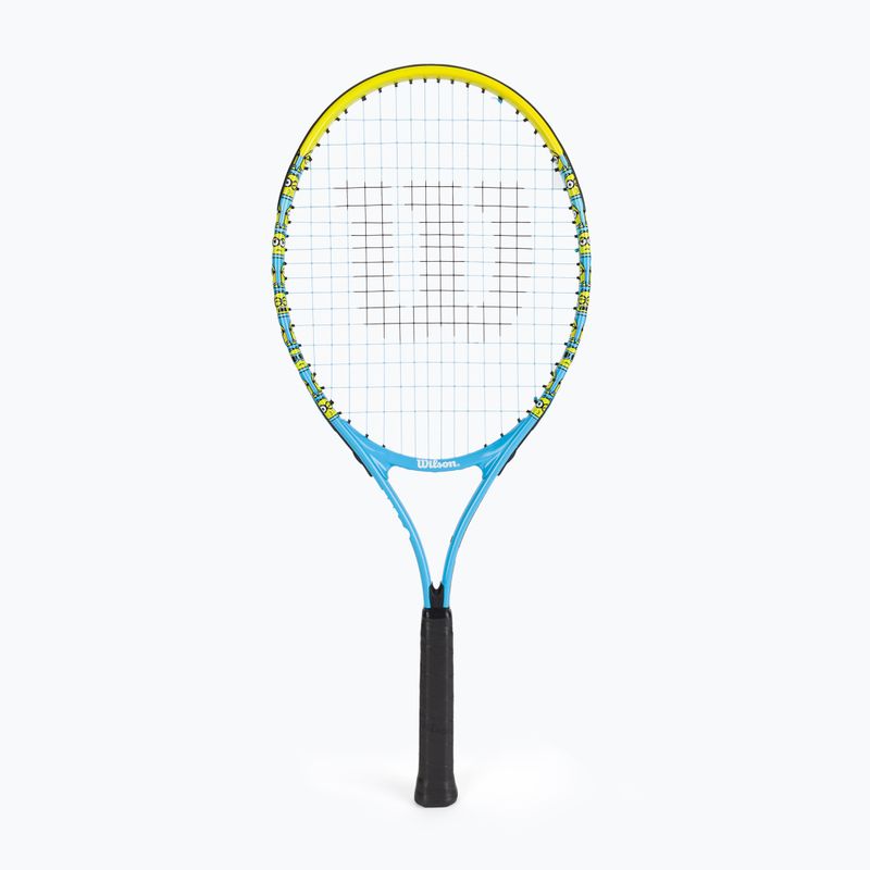 Wilson Minions 2.0 Jr 25 Tennisschläger für Kinder blau/gelb WR097310H