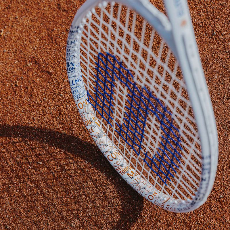Wilson Roland Garros Elite 25 Tennisset für Kinder orange und weiß WR086810F 16