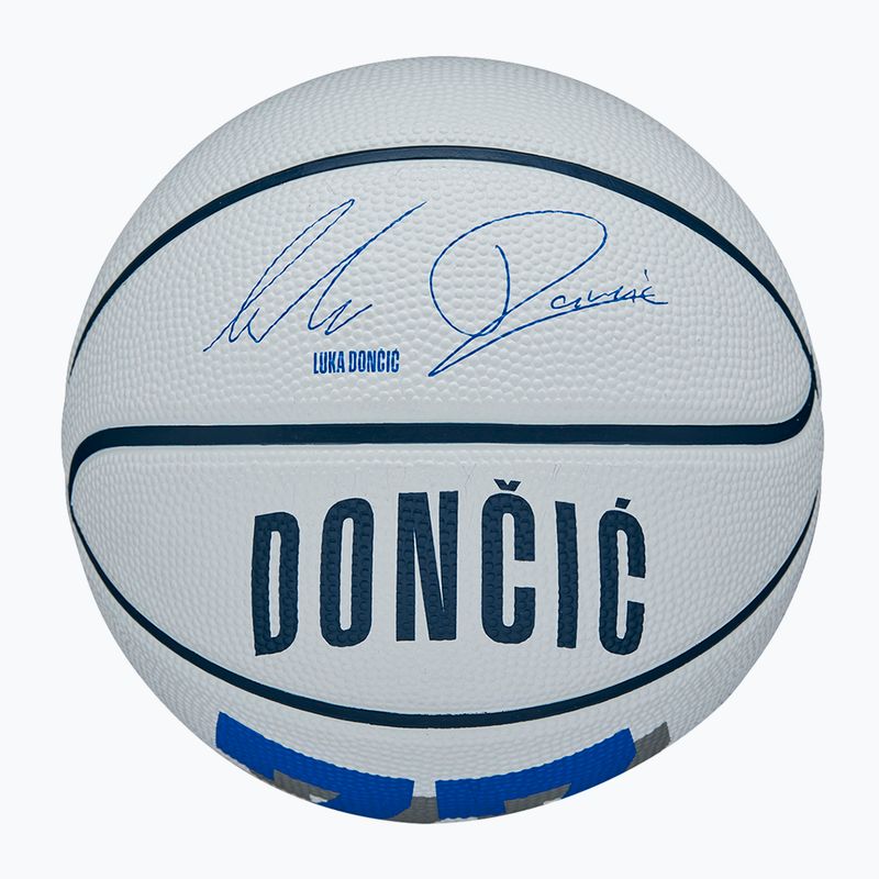 Wilson NBA Spieler Icon Mini Luka Basketball WZ4007701XB3 Größe 3