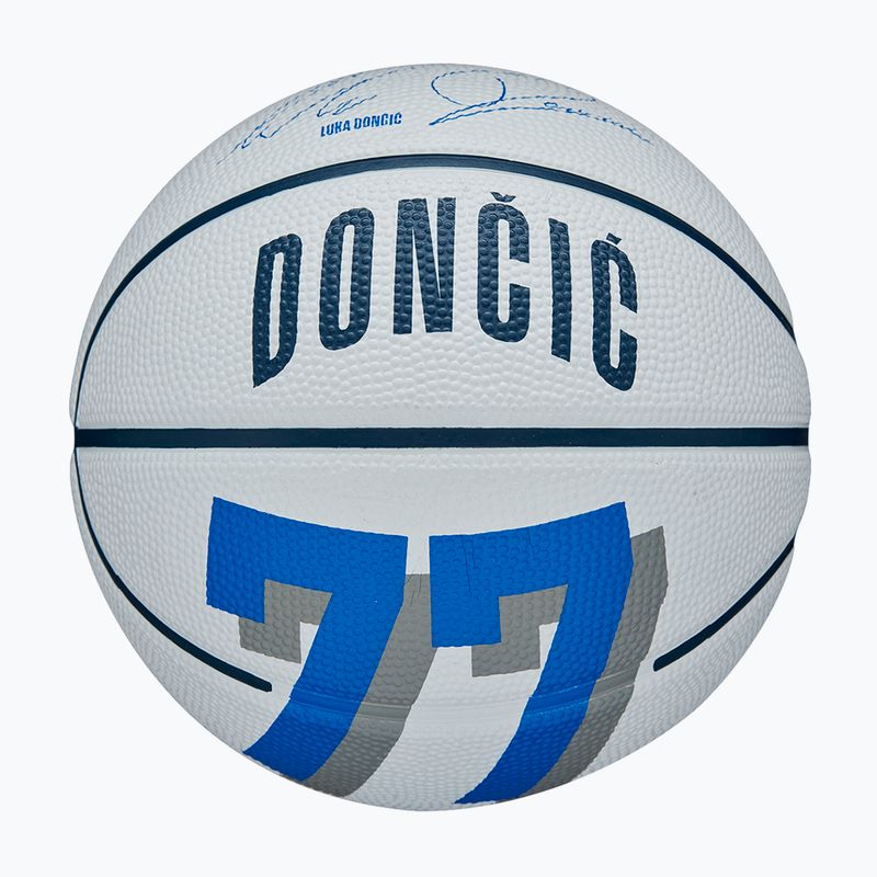 Wilson NBA Spieler Icon Mini Luka Basketball WZ4007701XB3 Größe 3 2