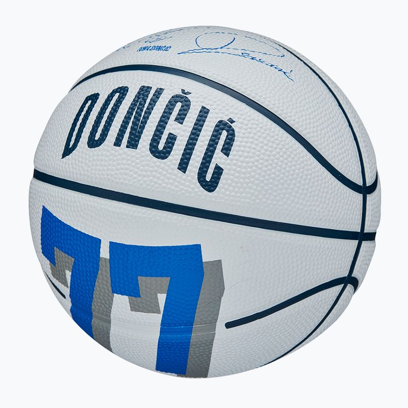 Wilson NBA Spieler Icon Mini Luka Basketball WZ4007701XB3 Größe 3 4