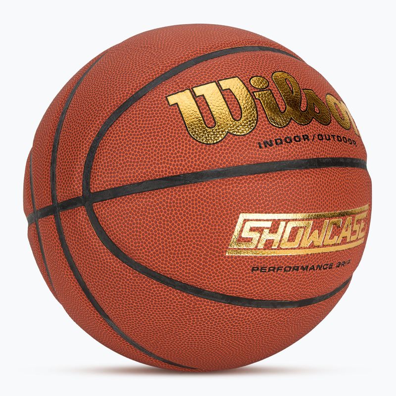 Wilson Showcase Comp Basketball orange Größe 6 2