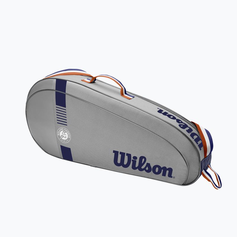 Wilson Team 3 Pack Rolland Garros Tennistasche grau WR8019201001 10