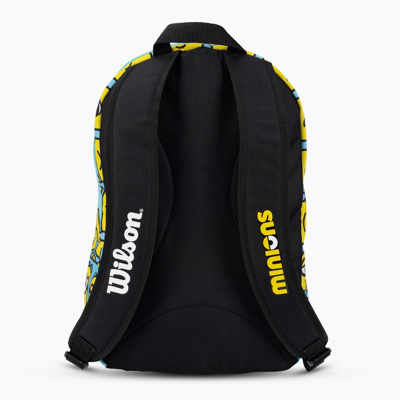 Wilson Minions 2.0 Team blau gelb schwarz Kinder Tennis Rucksack 3