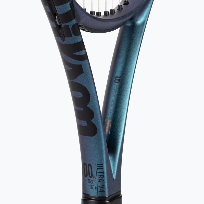 Wilson Ultra 100UL V4.0 Tennisschläger blau-violett WR108510 4