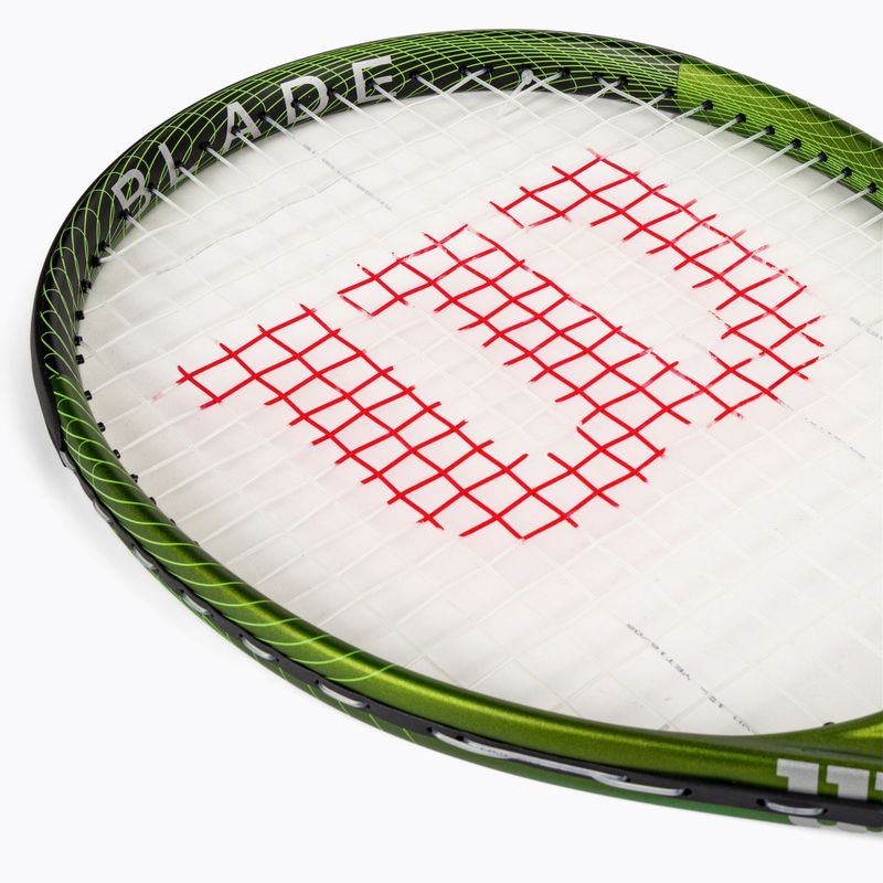 Kinder-Tennisschläger Wilson Blade Feel Comp 26 grün WR125210U 5