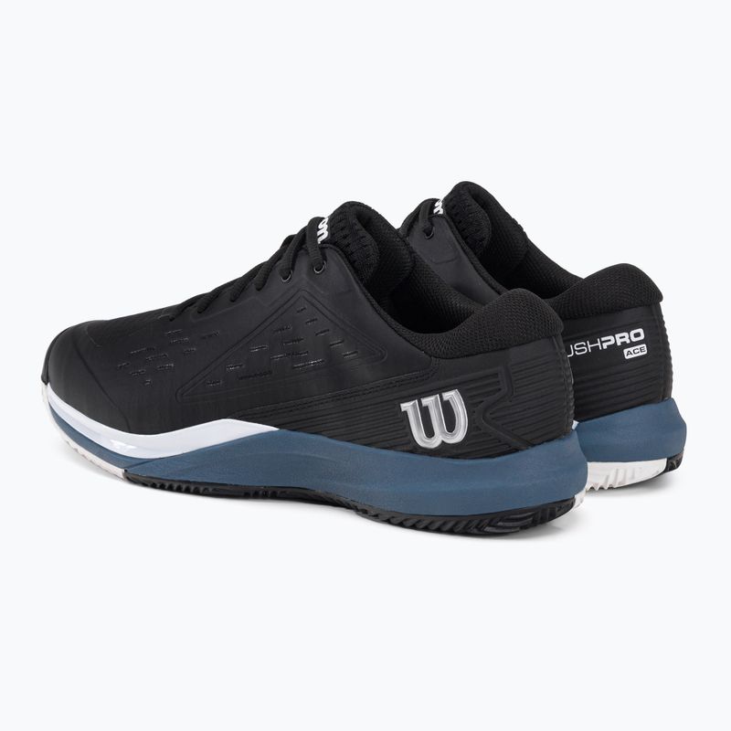 Wilson Rush Pro Ace Clay Herren Tennisschuhe schwarz WRS331240 4