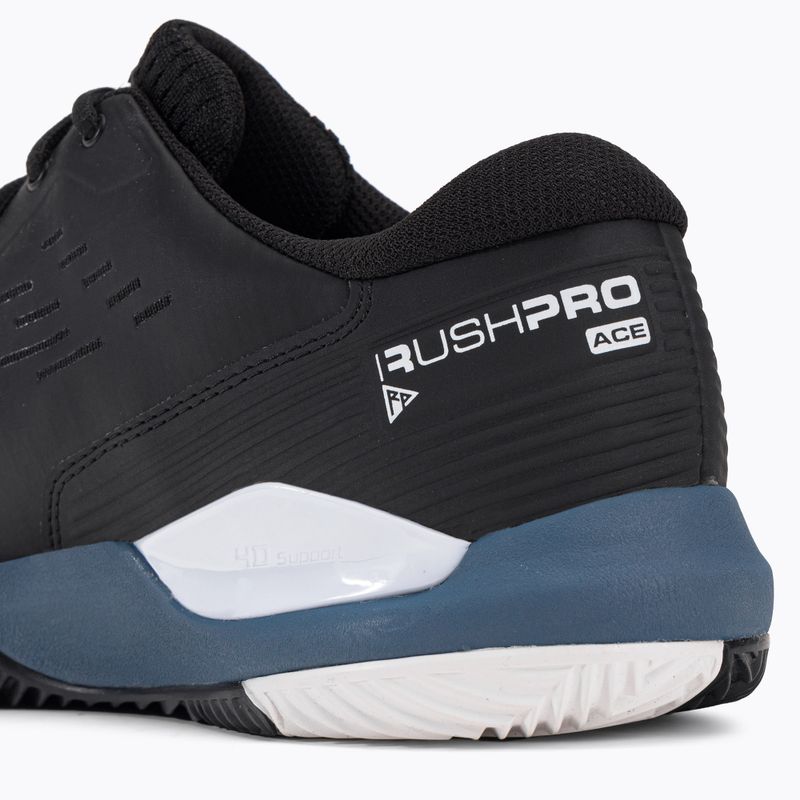 Wilson Rush Pro Ace Clay Herren Tennisschuhe schwarz WRS331240 11